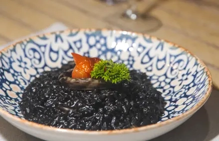 Delicia del mar recién preparada